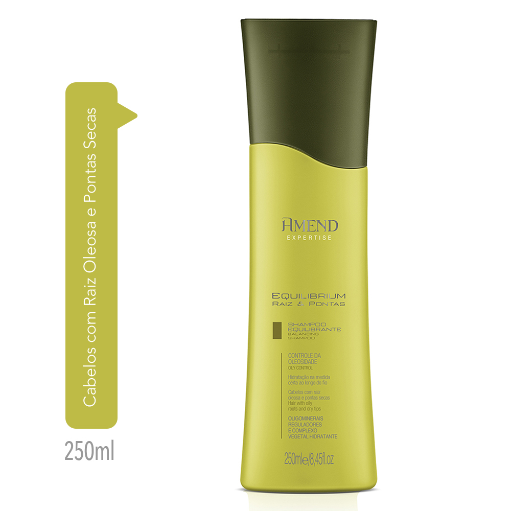Shampoo Amend Expertise Equilibrium Raiz & Pontas 250ml image number 2